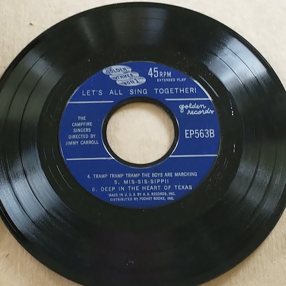 Vintage Little Golden Records EP 563 45 RPM EP - Picture 6 of 7